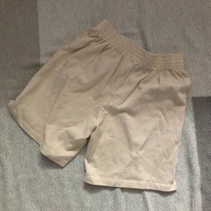 Simons High Waisted 7" Cotton Shorts